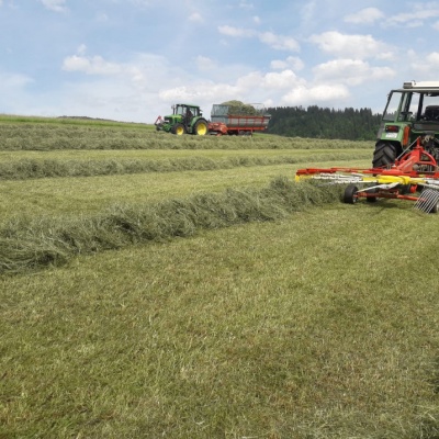 Heuben für den Bio-Bauernhof